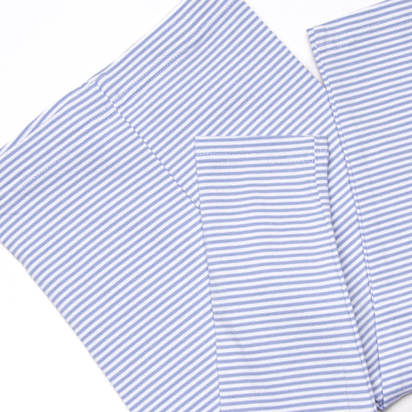 Calla Legging Set, Periwinkle Stripe