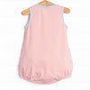 Colorblock Construction Applique Bubble, Orange