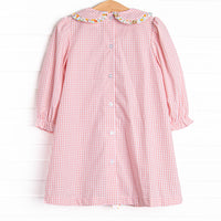 Pumpkin Patch Petals Smocked Dress, Pink