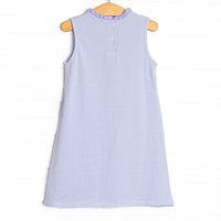 Grace Pocket Dress, Periwinkle Stripe