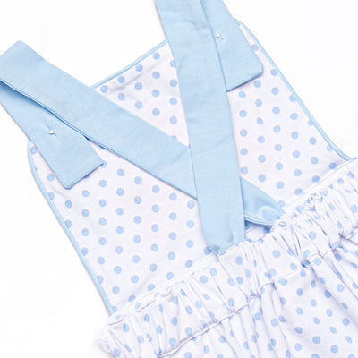 Royal Coach Applique Ruffle Bubble, Blue