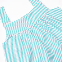 Mint in May Ruffle Short Set, Green