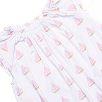 Sea Breeze and Sails Bamboo Night Gown, Pink