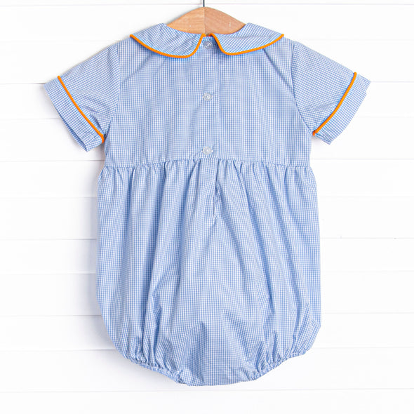 Too Sweet to Spook Smocked Bubble, Blue