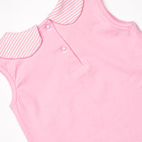 Sailboat Seas Ruffle Short Set, Pink
