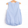 Color Box Cutie Smocked Bubble, Blue
