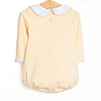 Savanna Stroll Applique Bubble, Yellow