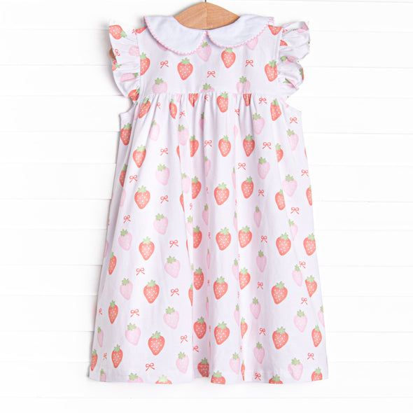 Berry and Bright Dress, Red