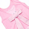 Melon Smiles Applique Girl Short Set, Pink