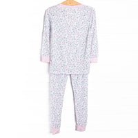 Buttercup Blooms Bamboo Pajama Set, Pink