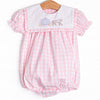 Carried Away Embroidered Bubble, Pink