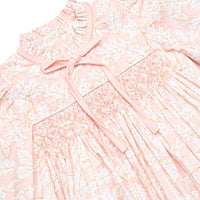 Crisp Autumn Air Smocked Bubble, Pink