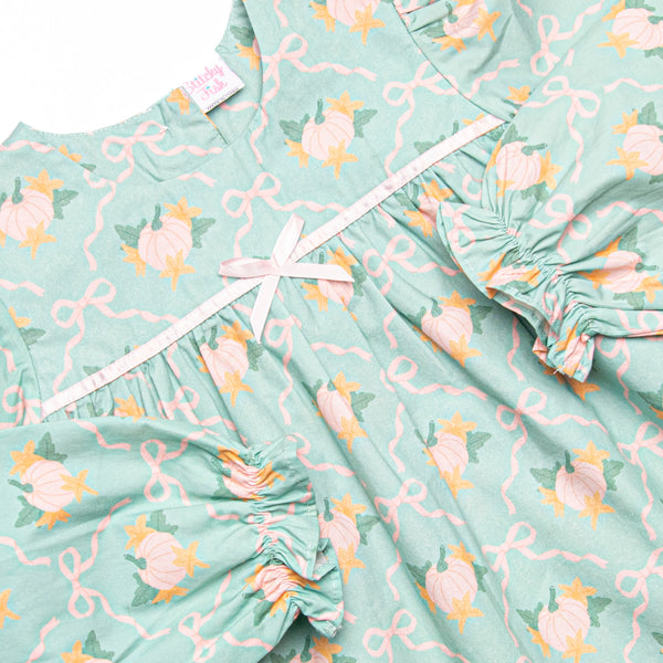 Pretty Pumpkin Patch Bubble, Green