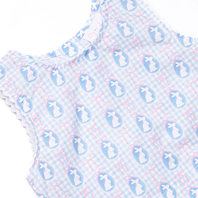 Silhouette Sunday Dress, Blue