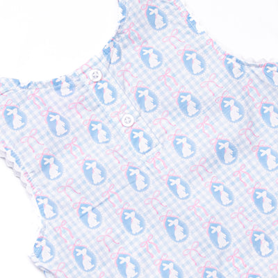 Silhouette Sunday Dress, Blue
