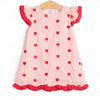 Grade School Gala Embroidered Dress, Pink