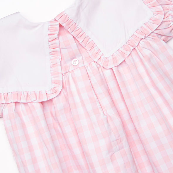 Carried Away Embroidered Bubble, Pink