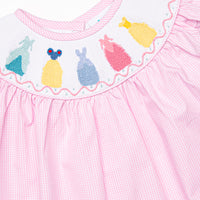 Dress-Up Dreams Smocked Legging Set, Pink