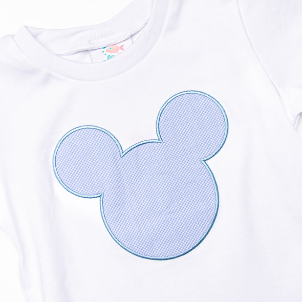 Day at the Park Applique Short Set, Blue