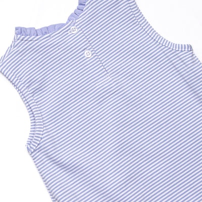 Grace Pocket Dress, Periwinkle Stripe