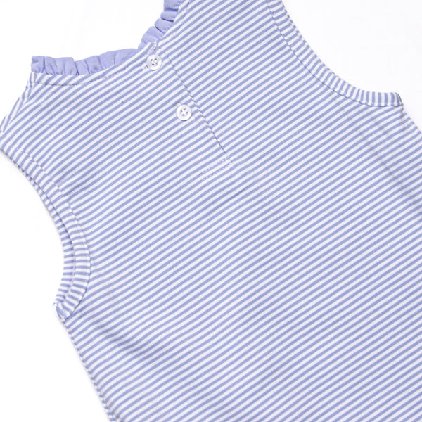 Grace Pocket Dress, Periwinkle Stripe