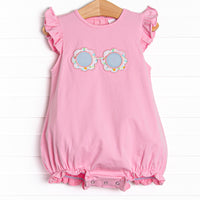 Sunnies and Shade Applique Bubble, Pink