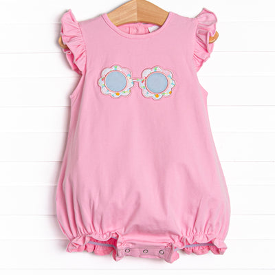 Sunnies and Shade Applique Bubble, Pink