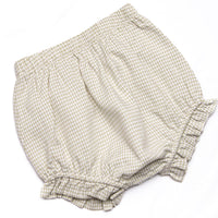 Wreath Wishes Smocked Diaper Set, Green