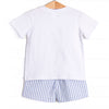 Pacific Blue Paradise Short Set, Blue