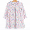 Painted Petals Dress, Purple