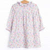 Painted Petals Dress, Purple
