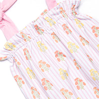 Pinstripe Petals Bubble, Pink