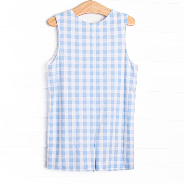Treasure Island Smocked Jon Jon, Blue