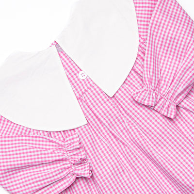 Pumpkin Spice Proper Applique Bloomer Set, Pink