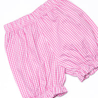Pumpkin Spice Proper Applique Bloomer Set, Pink