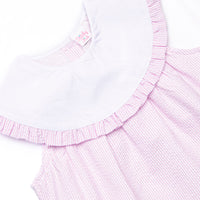 Peyton Short Set, Pink Seersucker
