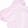 Pencil Me In Applique Dress, Pink Seersucker