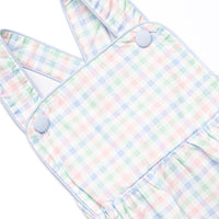 Paradise Plaid Sunsuit, Blue