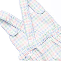 Paradise Plaid Sunsuit, Blue