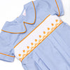 Too Sweet to Spook Smocked Bubble, Blue