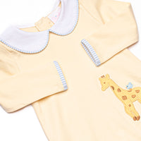 Savanna Stroll Applique Bubble, Yellow