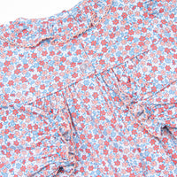 Peach Petals Smocked Dress, Pink