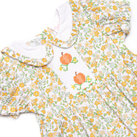 Golden Harvest Smocked Romper, Yellow