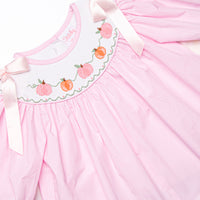 Gourd-geous Vines Smocked Bubble, Pink