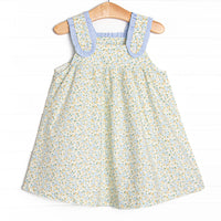 Lovely Blooms Dress, Yellow
