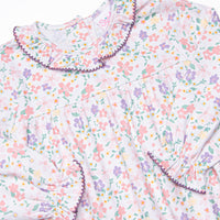 Painted Petals Dress, Purple
