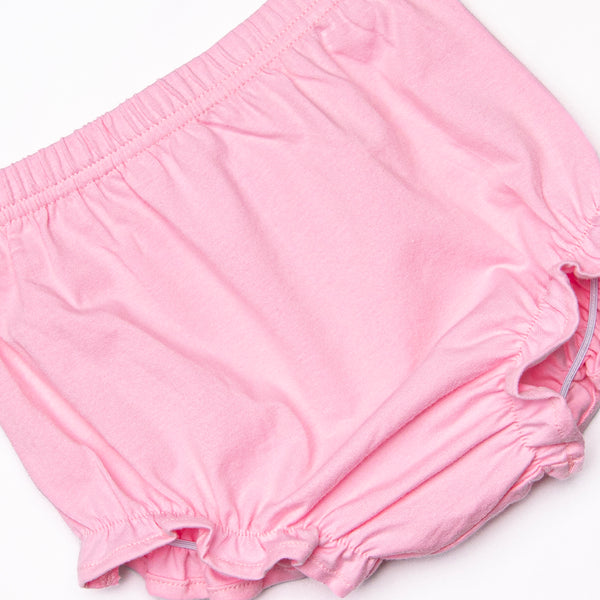 Pink Lady Lemon Applique Diaper Set, Pink