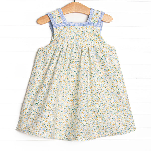 Lovely Blooms Dress, Yellow