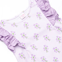 Tossing Tulips Dress, Purple