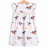 Run for the Roses Dress, Blue